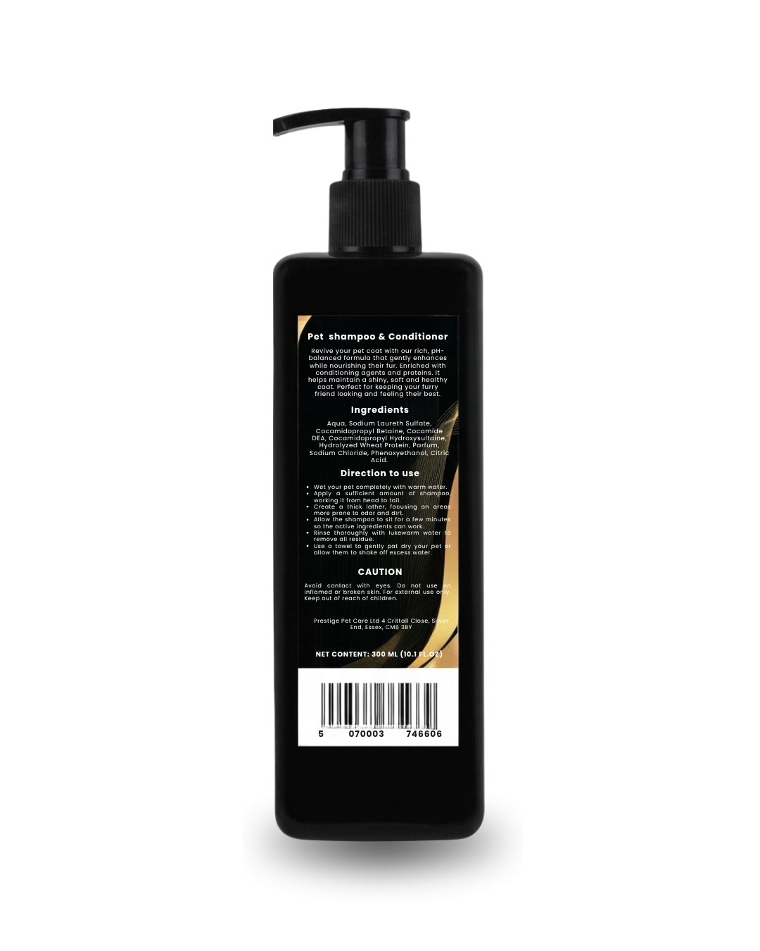 Pet Care 2-in-1 Pet Detangling Shampoo & Conditioner,  experience for a beautifully soft, fresh and manageable coat.